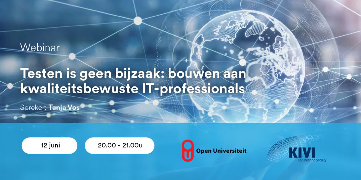 Webinar Testen is geen bijzaak: bouwen aan kwaliteitsbewuste IT-professionals