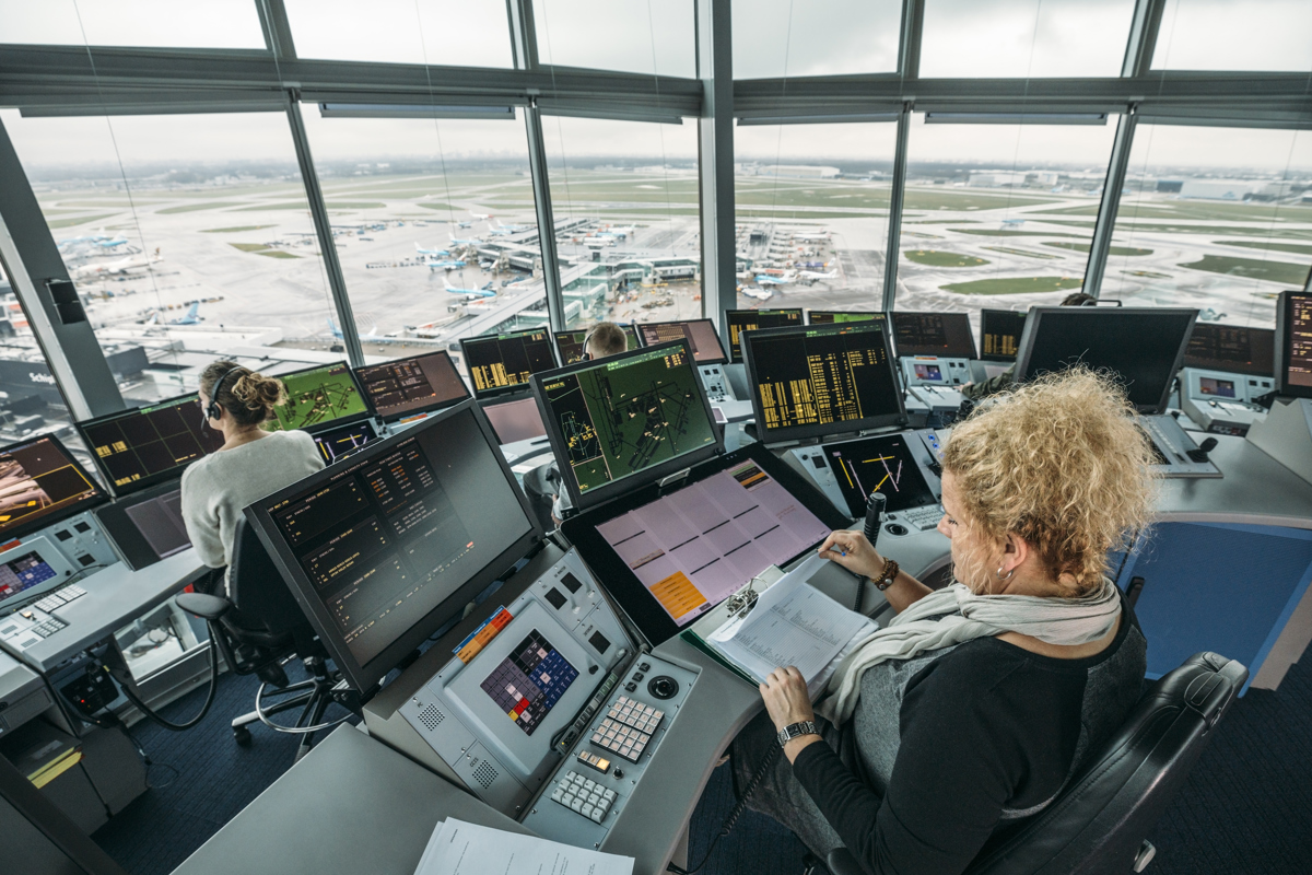 Bezoek aan Luchtverkeersleiding Nederland (LVNL)